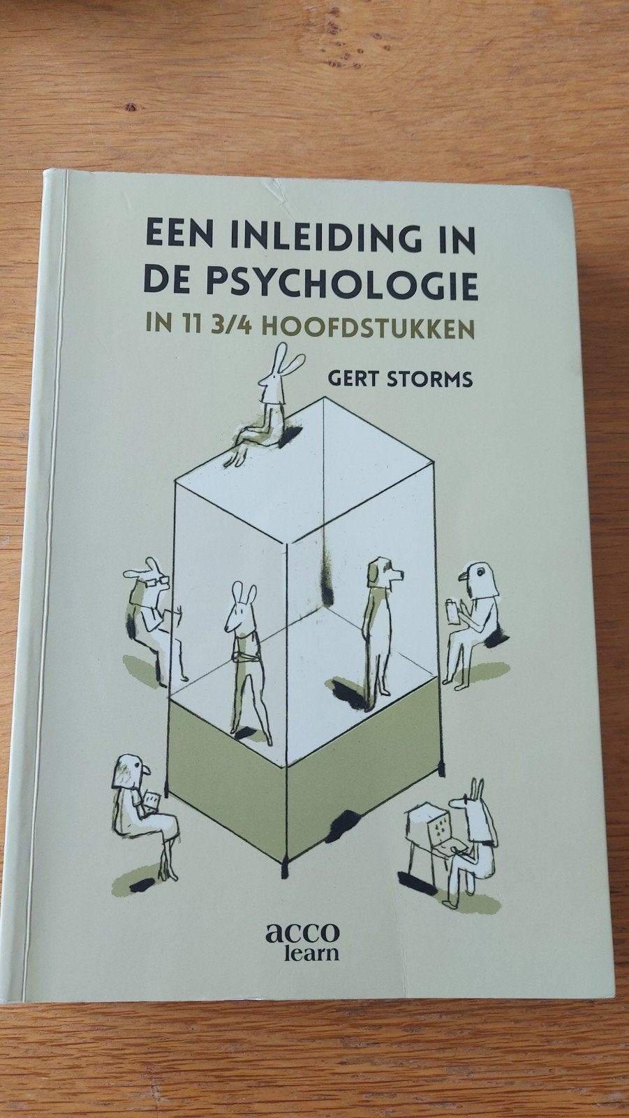 Boek (TEW): Een Inleiding in de psychologie, Enlèvement, Comme neuf, Gert Storms
