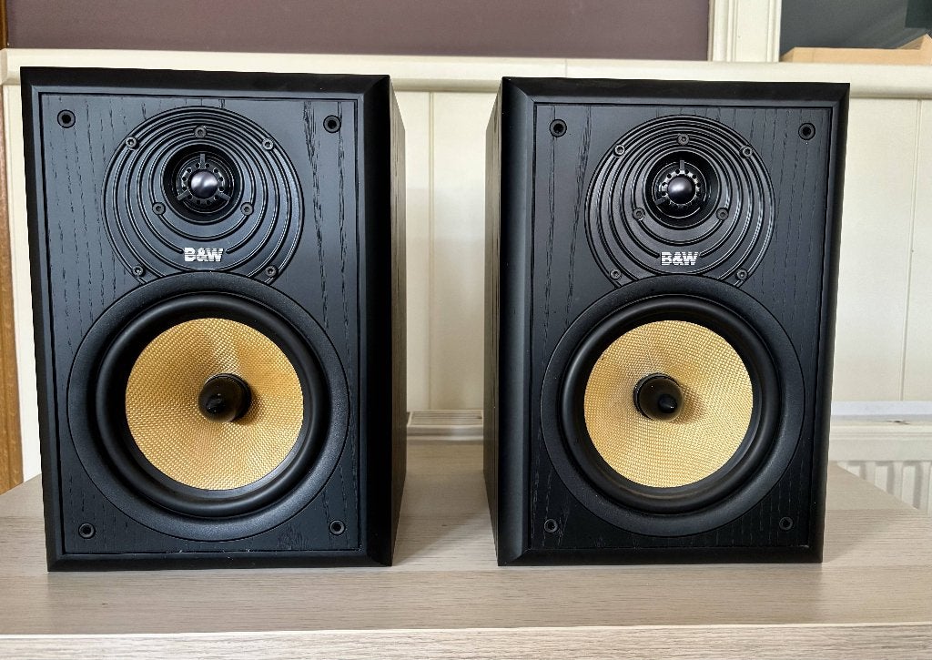 B&W CDM2 SE (Special Edition) – Black Ash – Perfecte Staat!, Audio, Tv en Foto, Ophalen, Stereo speakers, Zo goed als nieuw, Bowers & Wilkins (B&W)