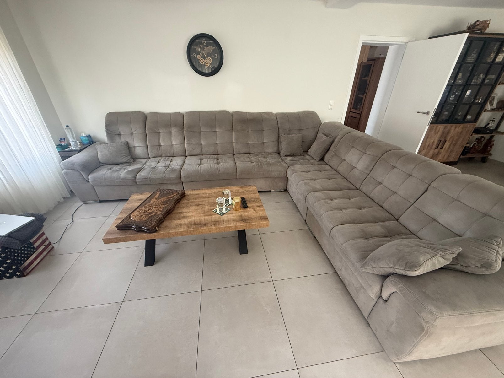 Siège 3,90 m x 3,20 m, Enlèvement, Utilisé