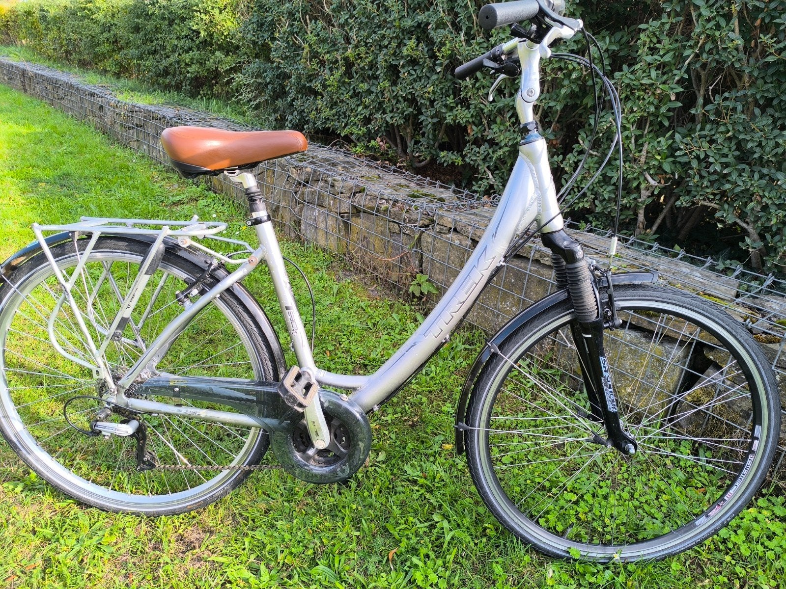 Trek Damesfiets mooie staat lightweight, 28 inch, Gebruikt, Velgrem, Ophalen