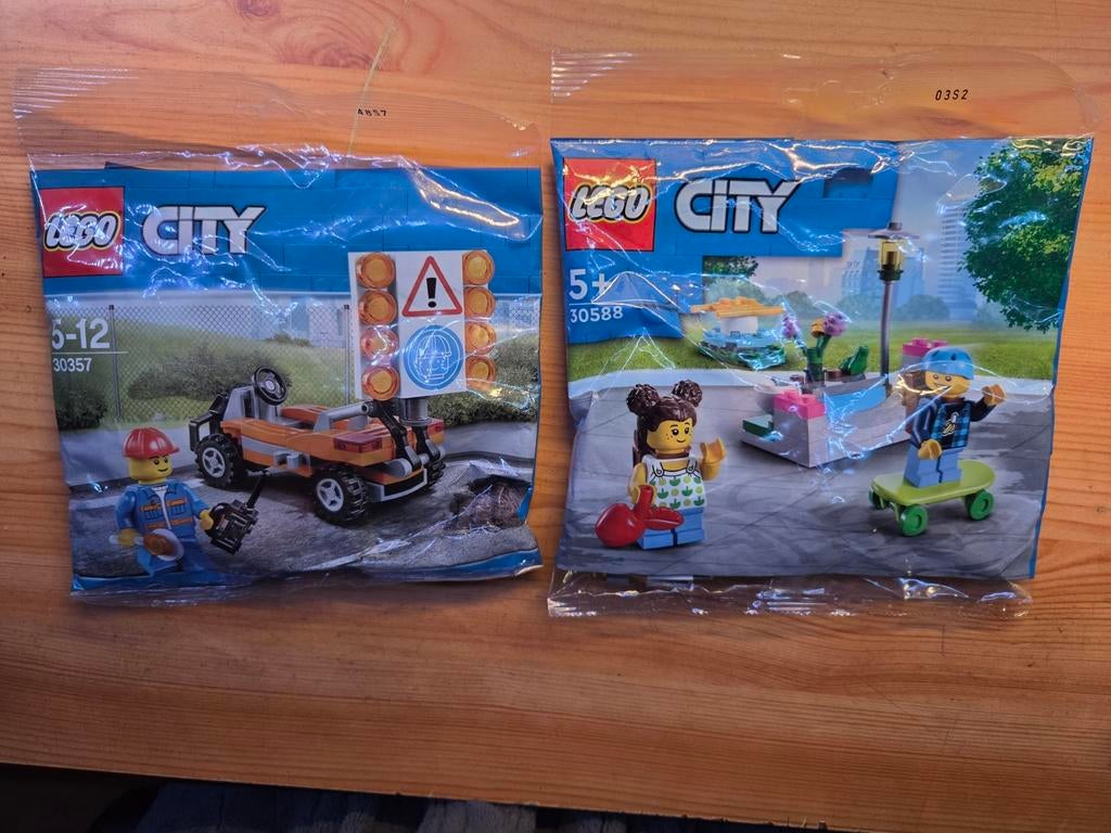 Lego city polybags 30357,30588 NIEUW, Ophalen, Lego