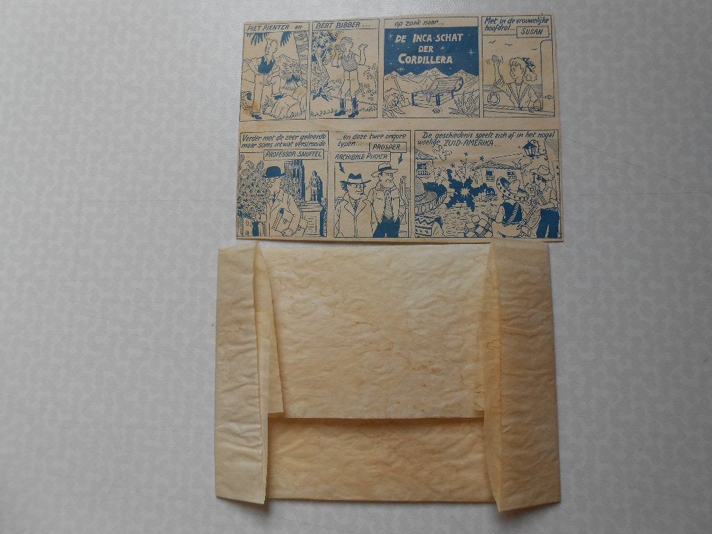 Piet pienter Promotie/geschenkkaart : De Inca-schat der Cord, Boeken, Eén stripboek, Ophalen of Verzenden, Zo goed als nieuw, POM