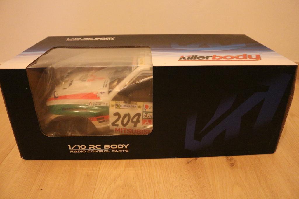 Carrosserie Mitsubishi Pajero rallye 1998, Hobby & Loisirs créatifs, Modélisme | Radiocommandé & Téléguidé | Voitures, Neuf, Échelle 1:10