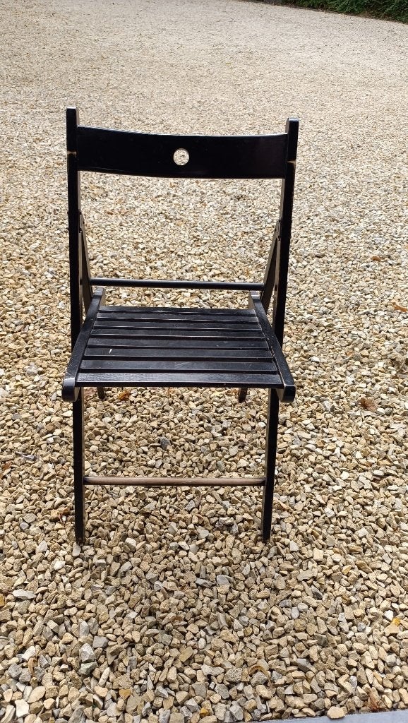 Chaises en bois, Maison & Meubles, Chaises, Enlèvement, Bois, Noir, Cinq, Six Chaises ou plus
