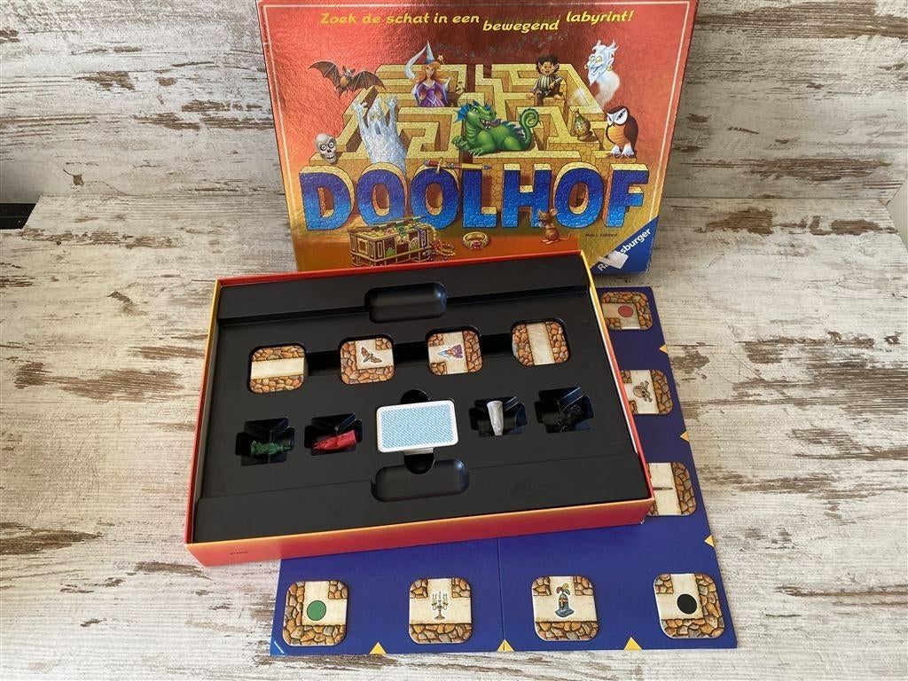 De betoverde doolhof zoek de schat [s503], Verzenden, Zo goed als nieuw