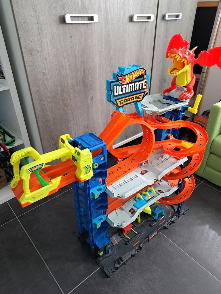 Hotweels Ultimate Garage, Comme neuf, Enlèvement, Circuit, Hot Wheels