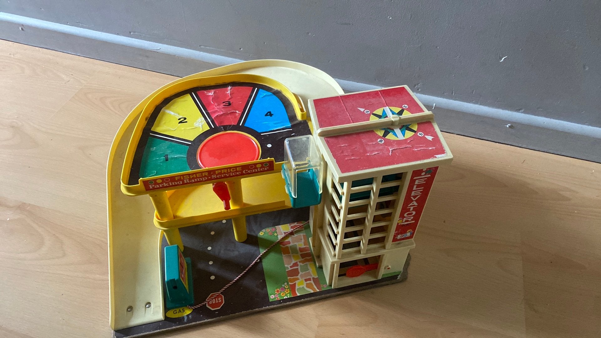 Garage ficher price, Ophalen, Gebruikt