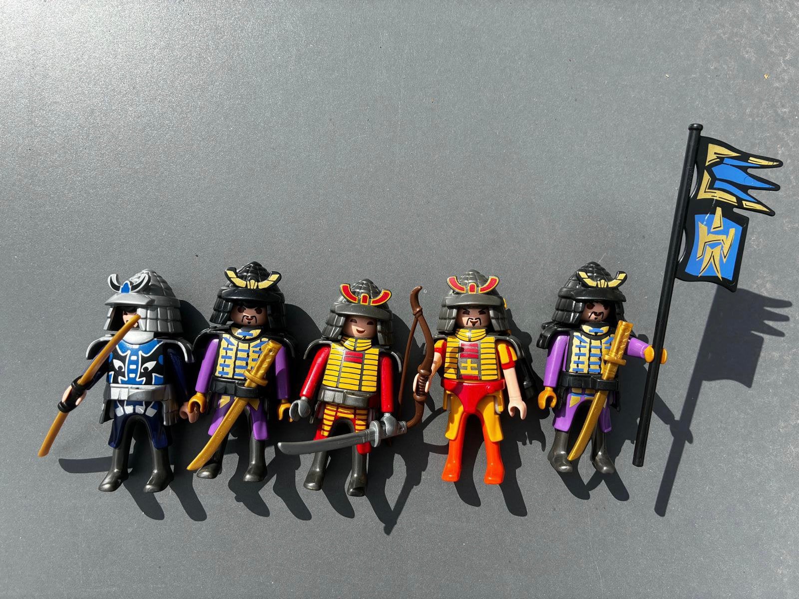 Playmobil samoerai-lot, Ophalen, Gebruikt