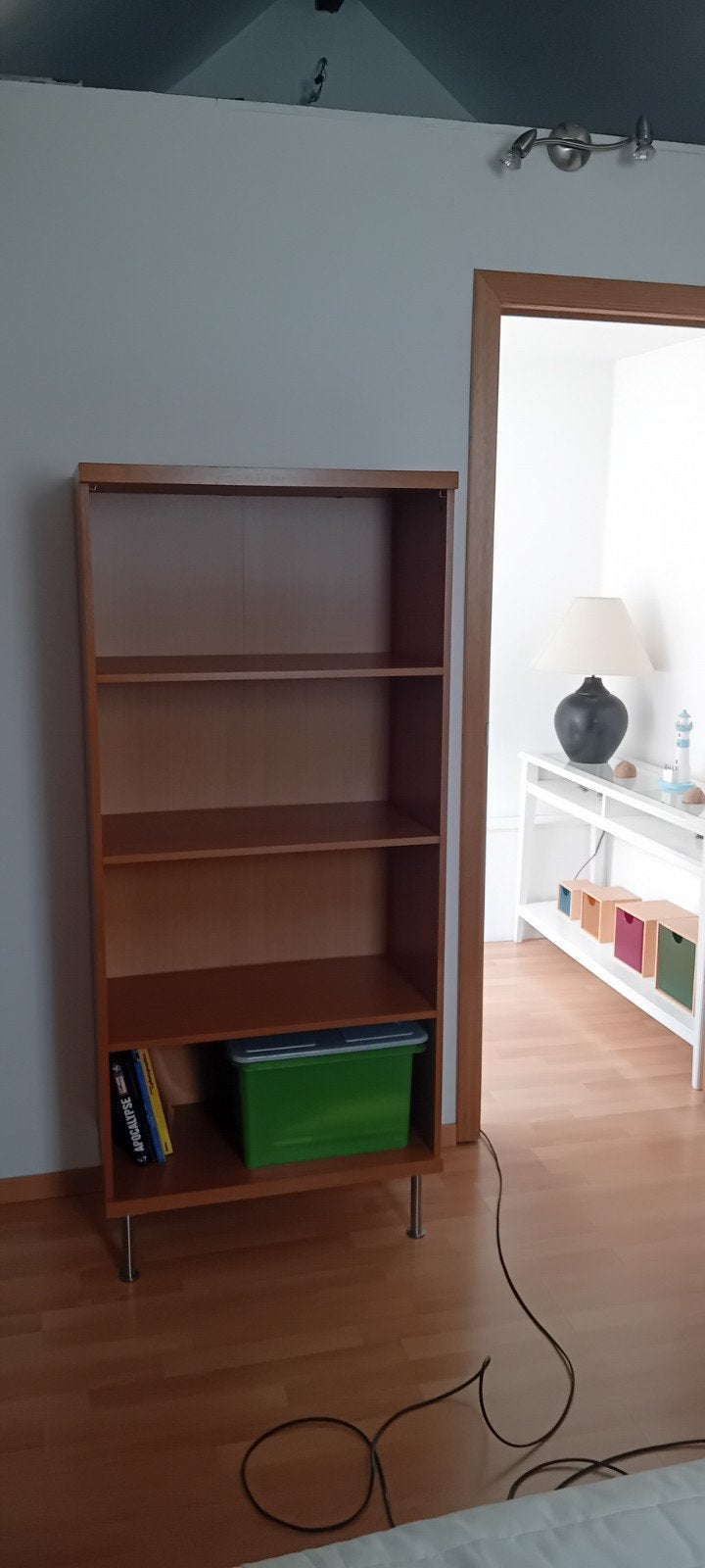 Étagère H (y compris pieds): 1,635m x l : 70cm x Prof : 38cm, Enlèvement, Utilisé