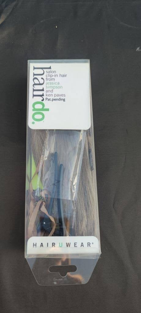 Hair extensions clip-in blond - zo goed als nieuw, Ophalen, Zo goed als nieuw