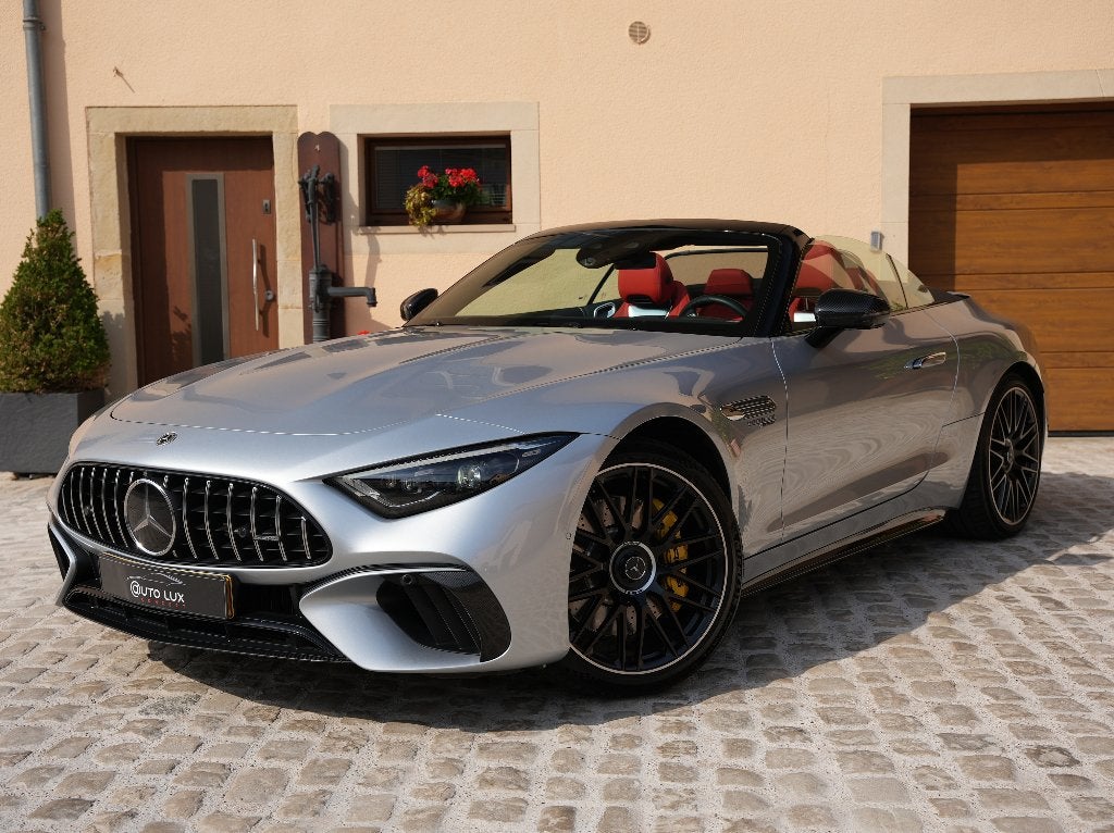 Mercedes-AMG SL 63 ROADSTER 4MATIC+, Autos, Cuir, Argent ou Gris, Achat, 430 kW