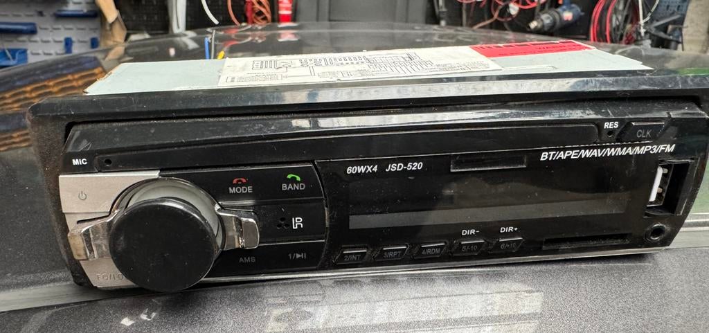 Autoradio Bluetooth usb, Enlèvement ou Envoi, Comme neuf