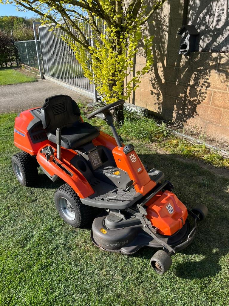 Husqvarna Rider R214C, Tuin en Terras, Zitmaaiers, Ophalen, Gebruikt, Husqvarna, Mulchfunctie