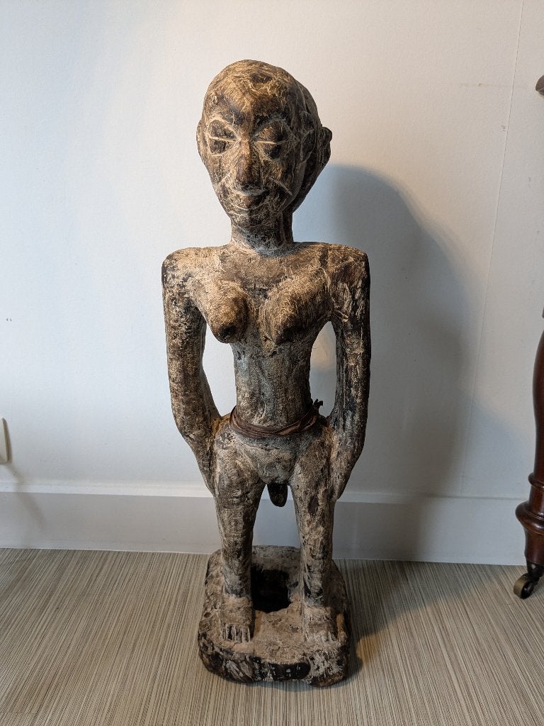 Janus/ dubbele figuur, Afrika Congo-regio, Antiek en Kunst, Ophalen of Verzenden