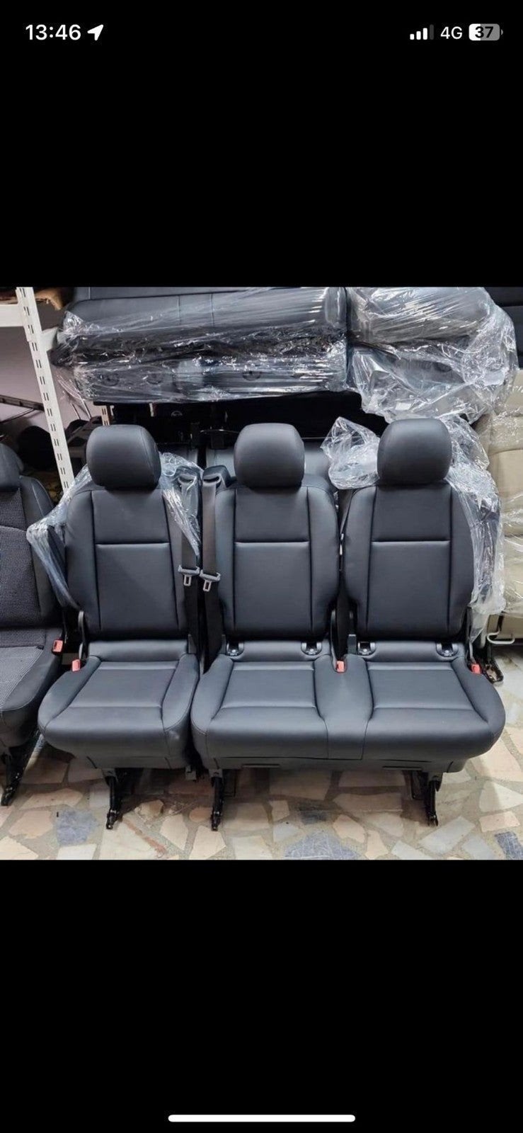Nieuwe Mercedes Vito Taurer 447 2026 zwarte lederen stoelen, Ophalen of Verzenden