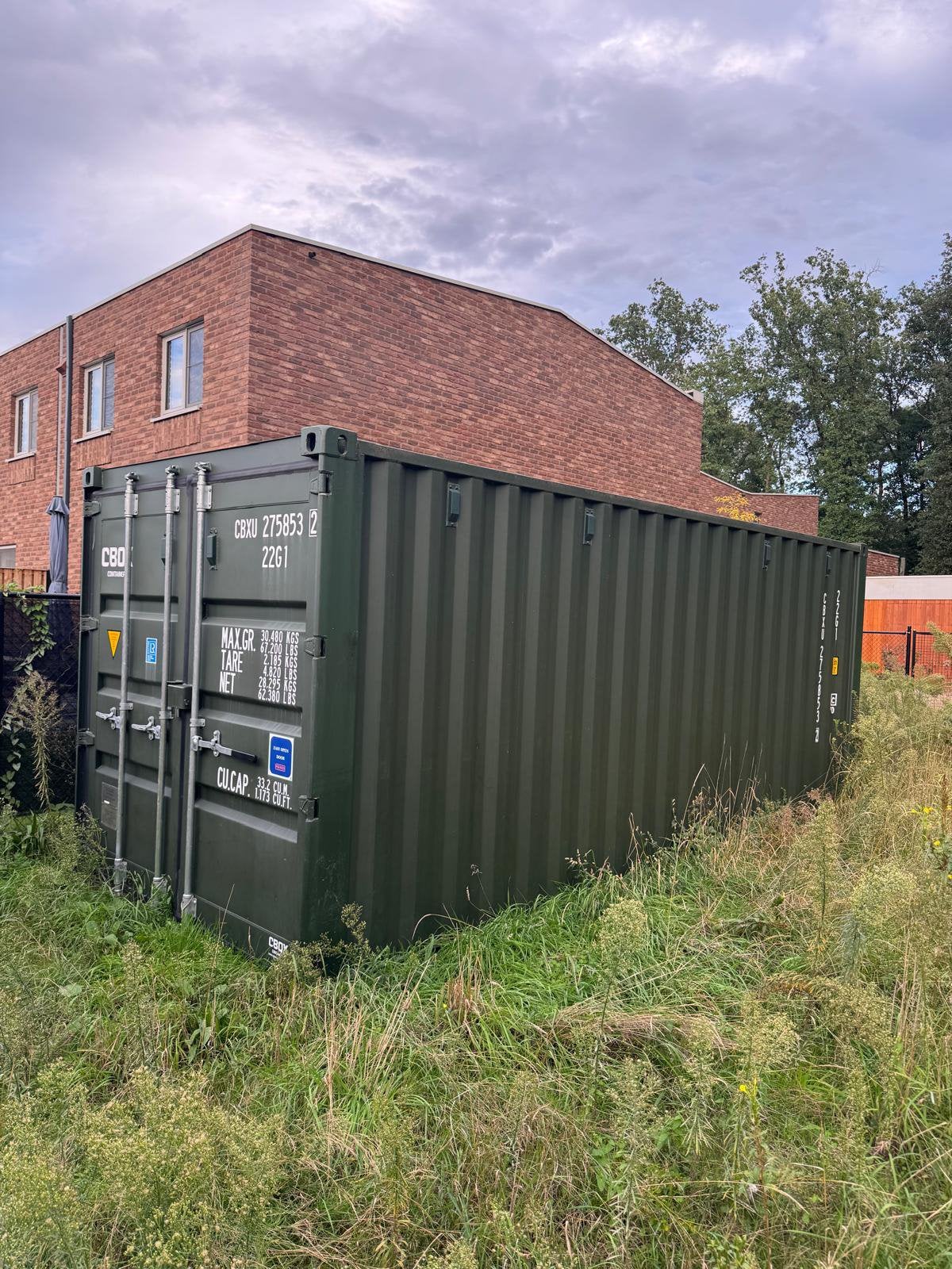 Zeecontainer, Enlèvement