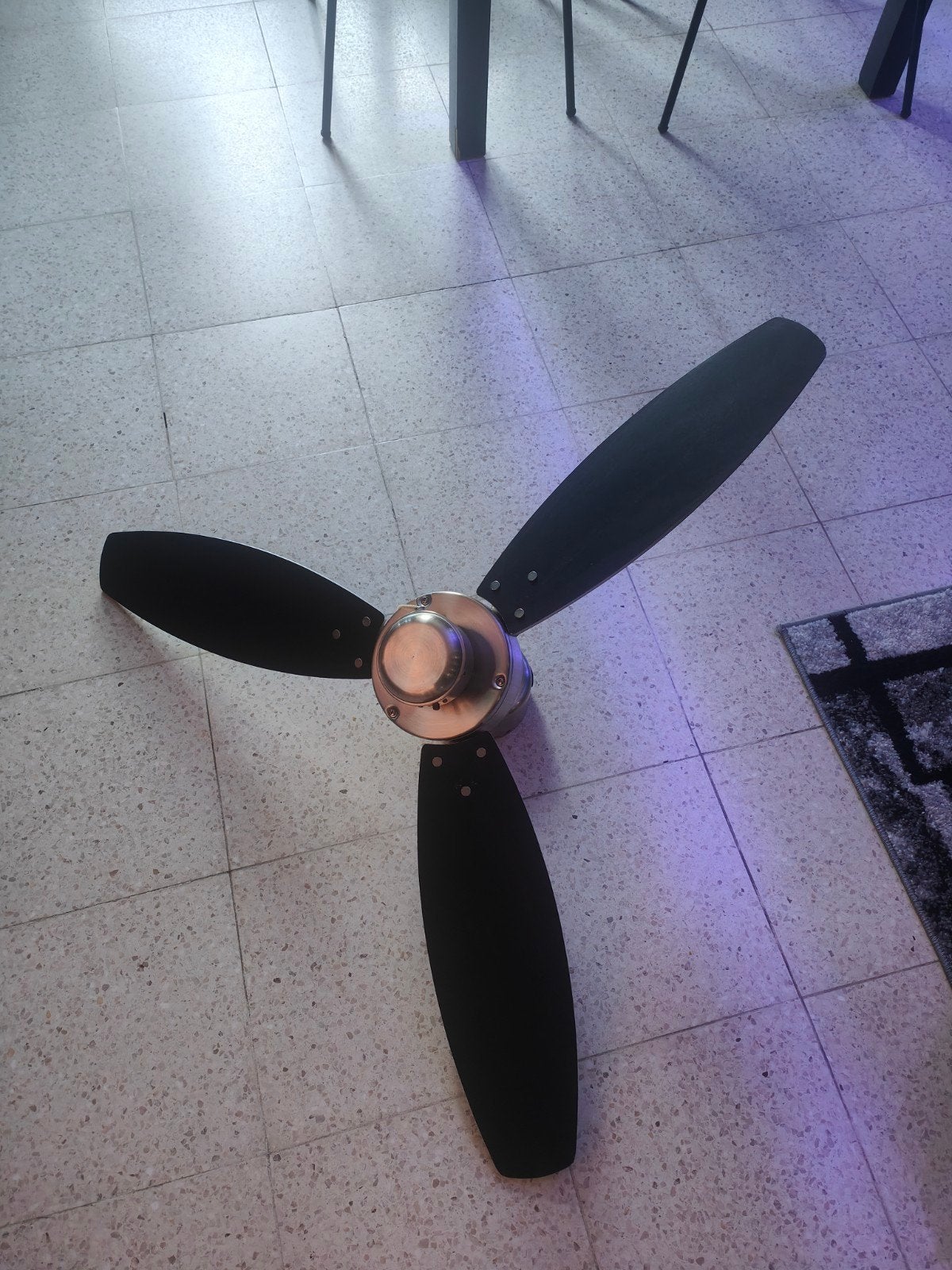 Ventilateur de plafond Sans lumière, Enlèvement, Ventilateur de plafond