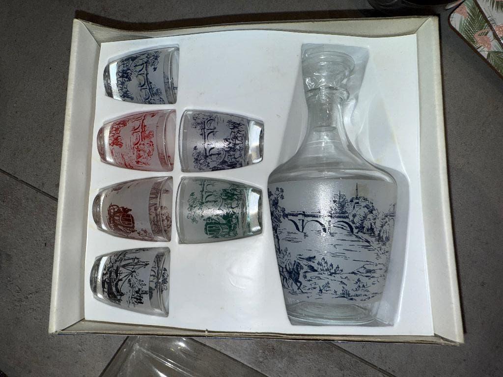 Ancien service à liqueur Cristallerie d’Arques, Enlèvement ou Envoi