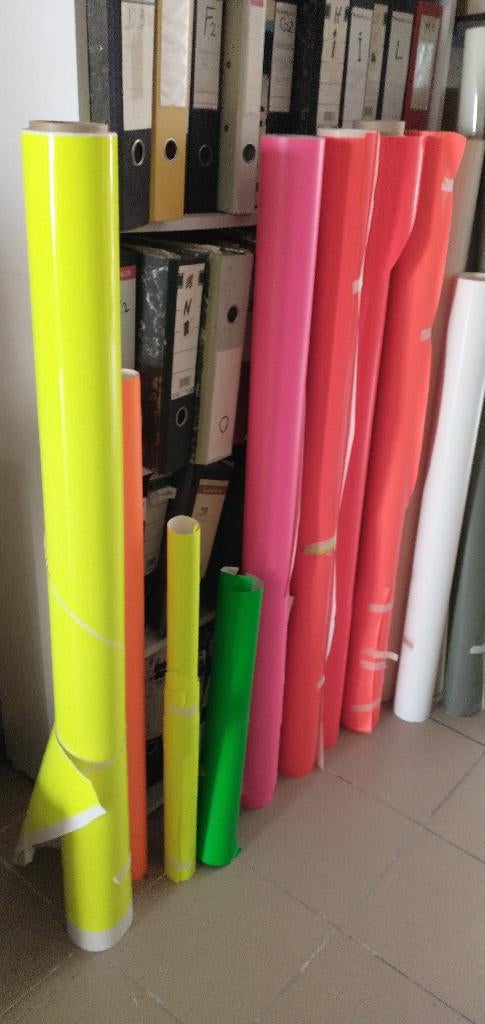 Fluor zelfklevende folie, Ophalen, Nieuw
