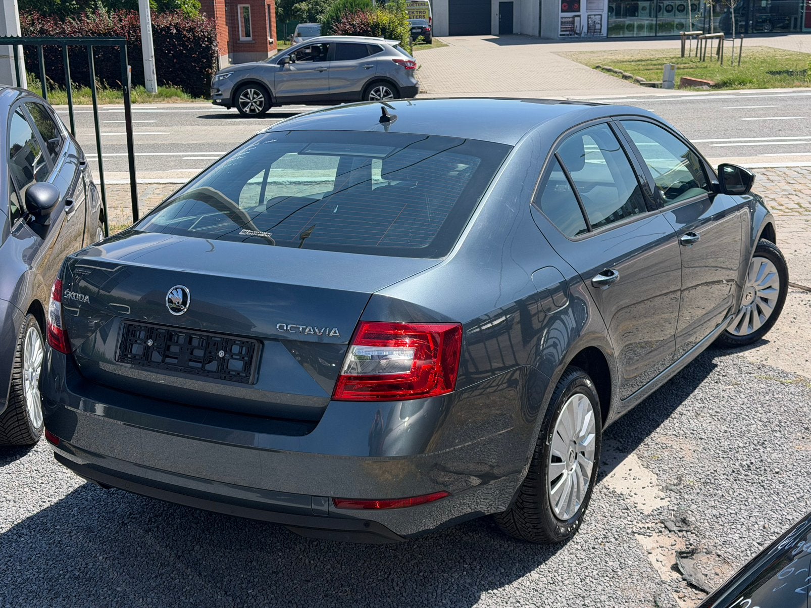 Skoda Octavia 1.0 TSI DSG Automaat | Navi | Climatronic, Auto's, Stof, Blauw, Bedrijf, 5 deurs