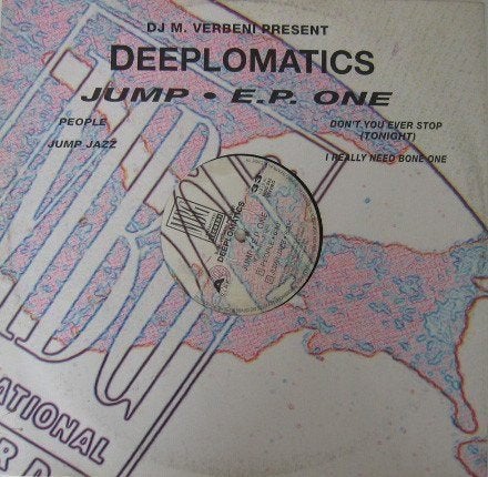 Maurizio Verbeni Present Deeplomatics - Jump · E.P. One, House, Ophalen of Verzenden, Zo goed als nieuw, EP