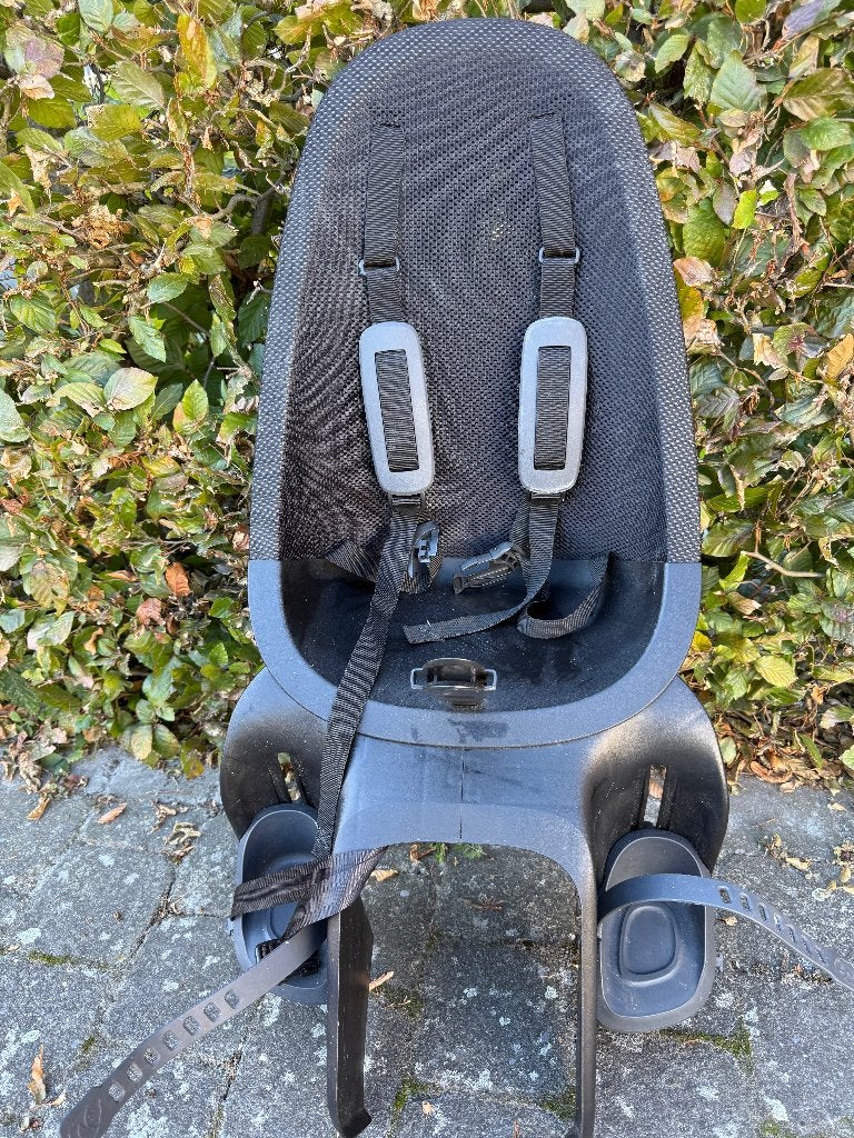 fietsstoeltje achter, Fietsen en Brommers, Ophalen, Zo goed als nieuw, Achterzitje, Voetsteuntjes