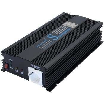 Omvormer 1200 Watt / 2400 W met ingebouwde 10 Amp Acculader, Enlèvement ou Envoi, Niet ingevuld, Niet ingevuld, Neuf