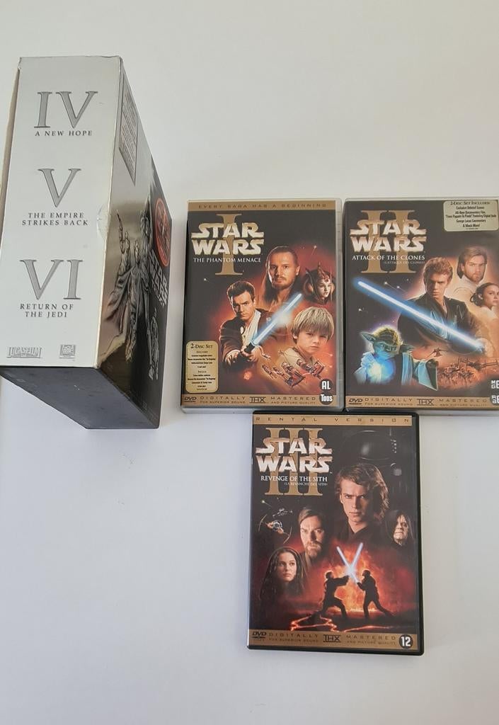 Star Wars 1–6 dvd collectie, Verzamelen, Ophalen