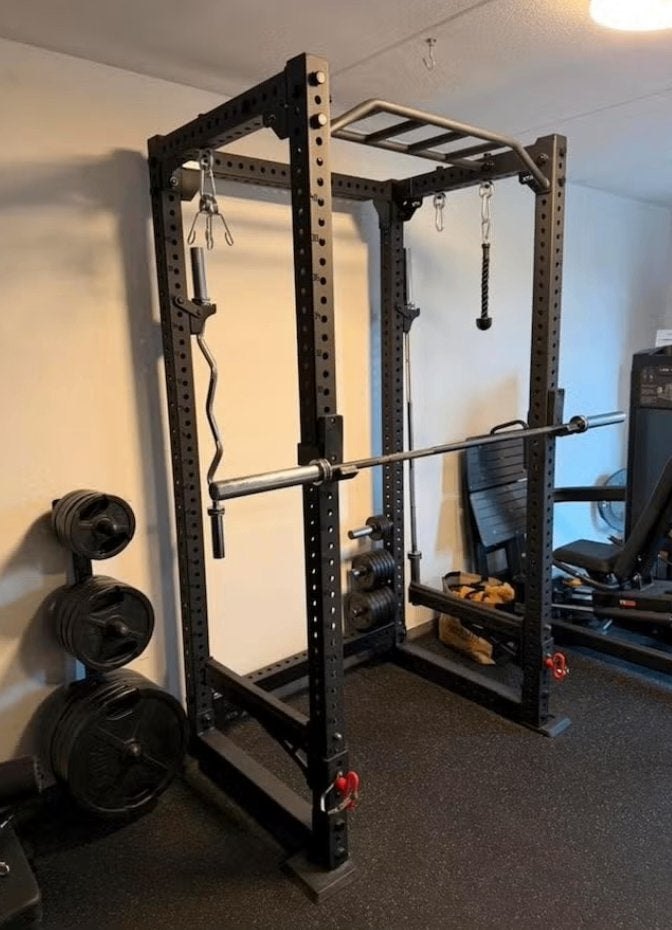 ATX powerrack met veel assecoires, Sports & Fitness, Appareils de fitness, Enlèvement, Comme neuf