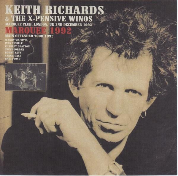 2 CD's - Keith RICHARDS - Live Marquee 1992, Cd's en Dvd's, Verzenden, Nieuw in verpakking, Poprock