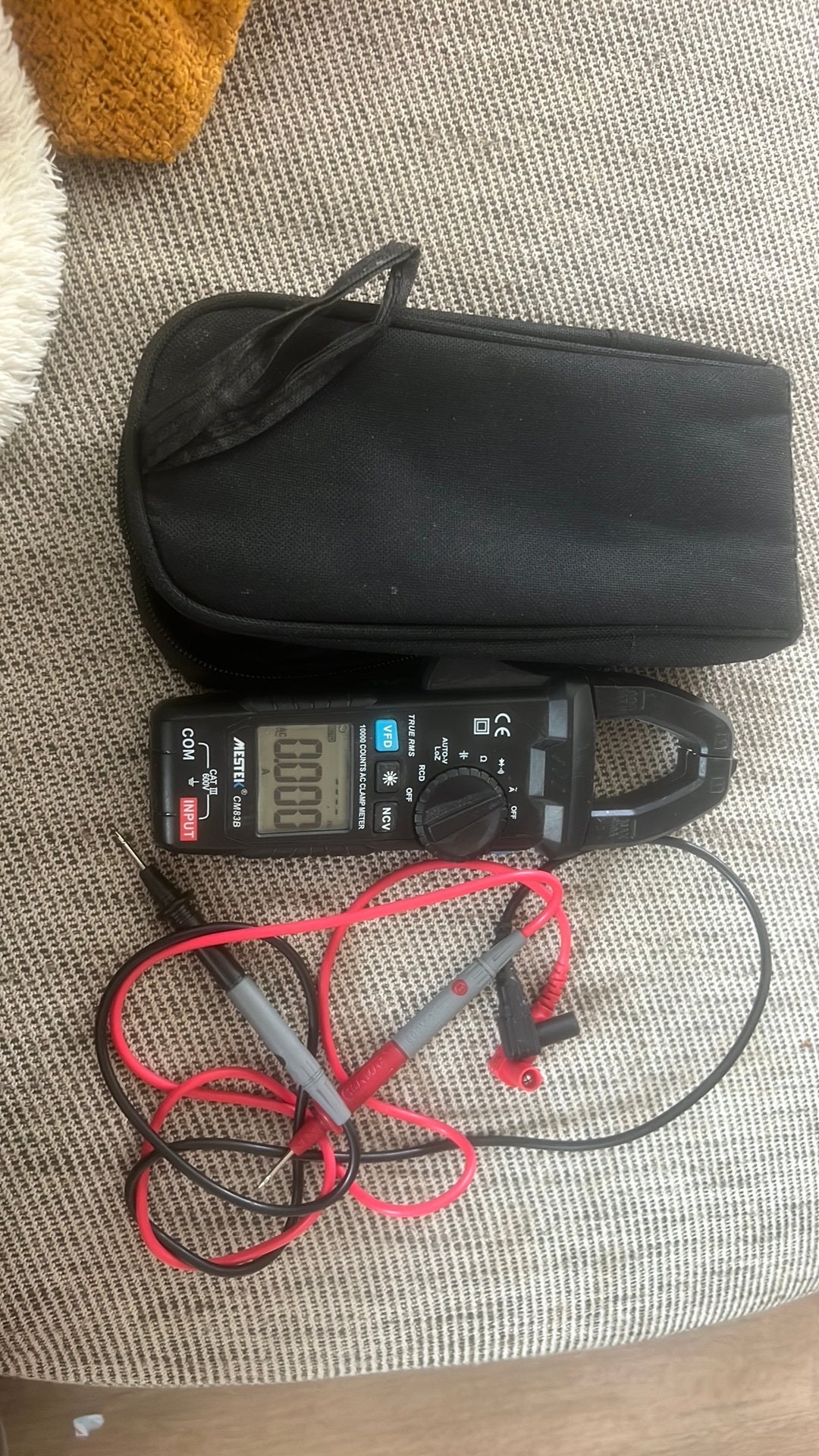 MESTEK CM83B digitale stroomtang / multimeter, Ophalen of Verzenden, Zo goed als nieuw