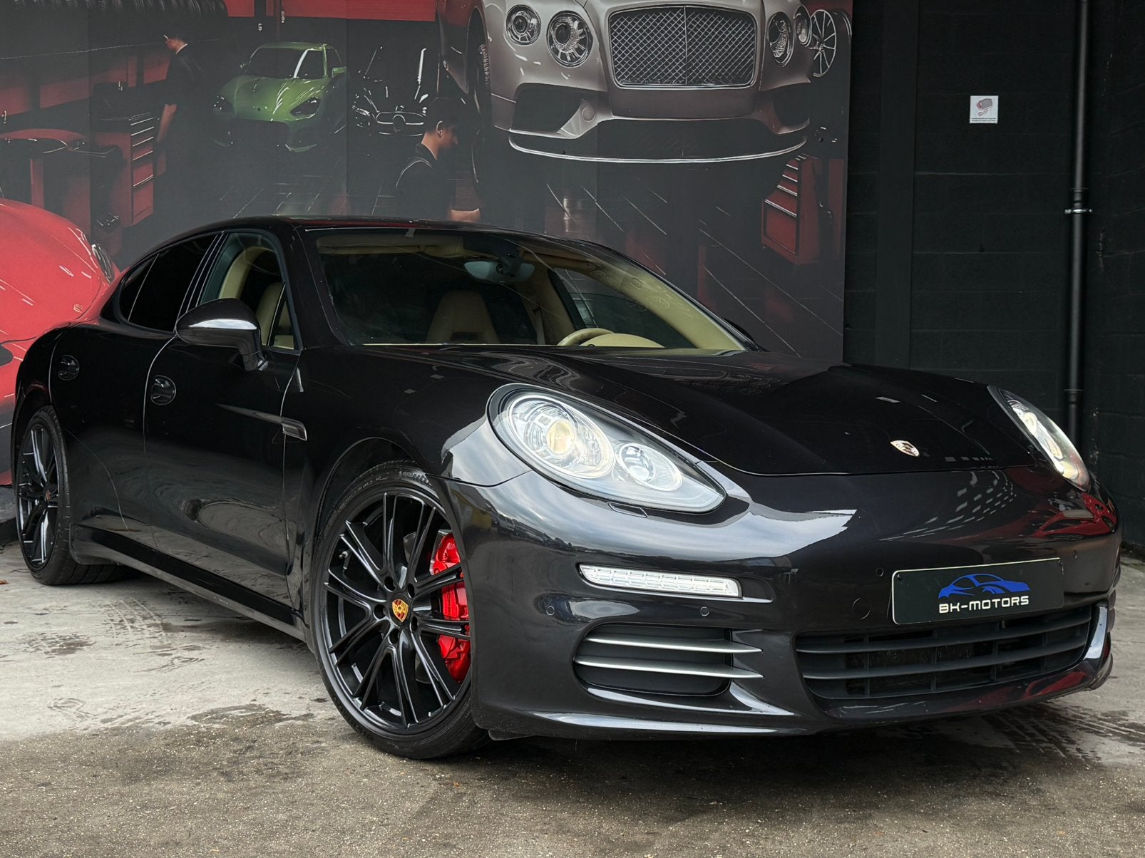 Porsche Panamera4 3.6i V6 PDK, Autos, Cuir, Euro 5, Achat, Beige
