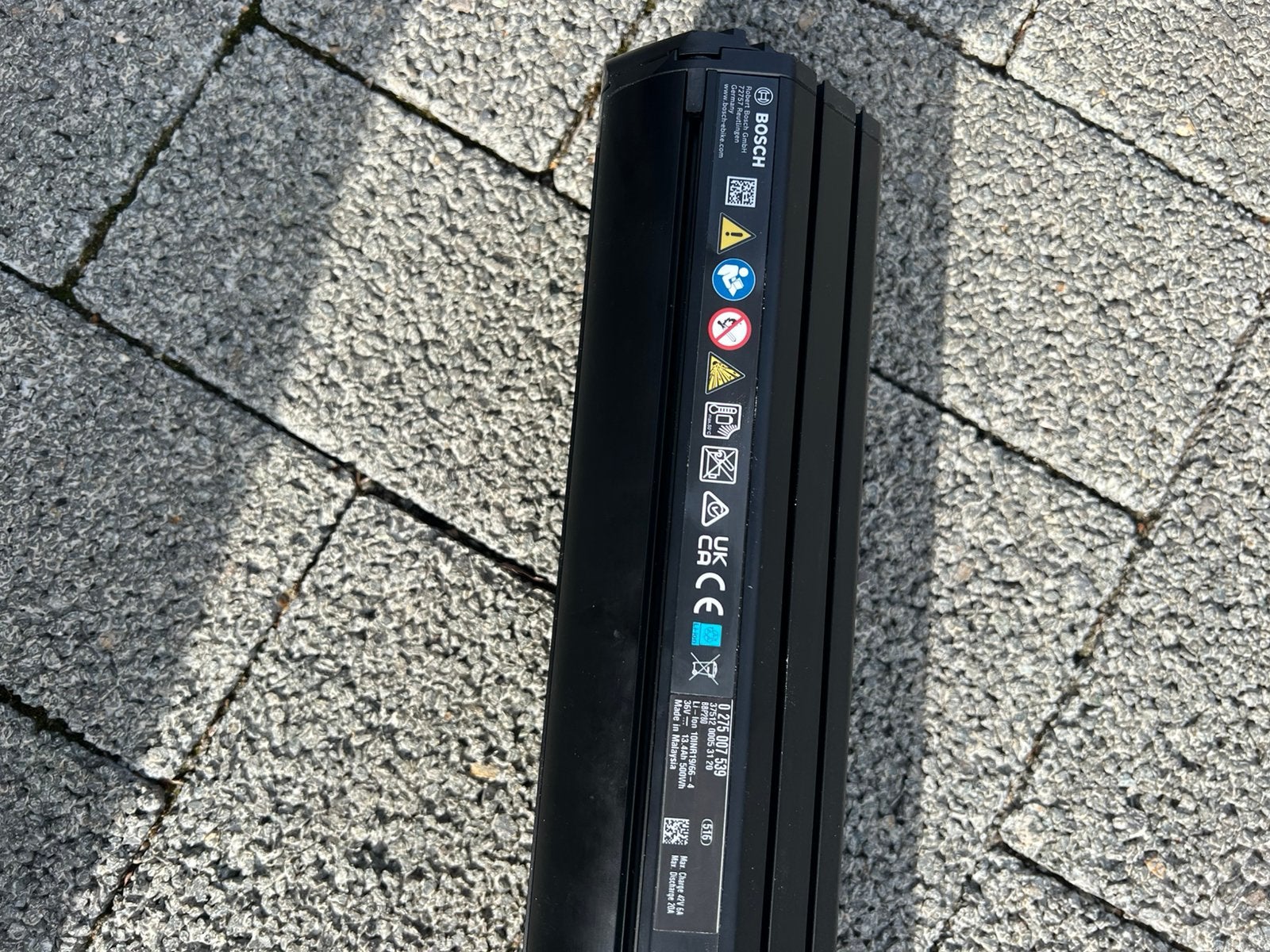 Bosch fietsbatterij 500w, Fietsen en Brommers, Zo goed als nieuw