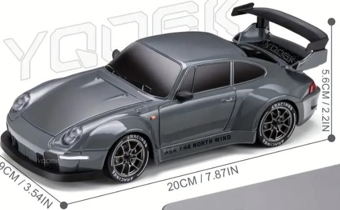 PORSCHE 993 GT2 EVO met afstandsbediening, Elektro, Nieuw, Ophalen of Verzenden, Auto onroad
