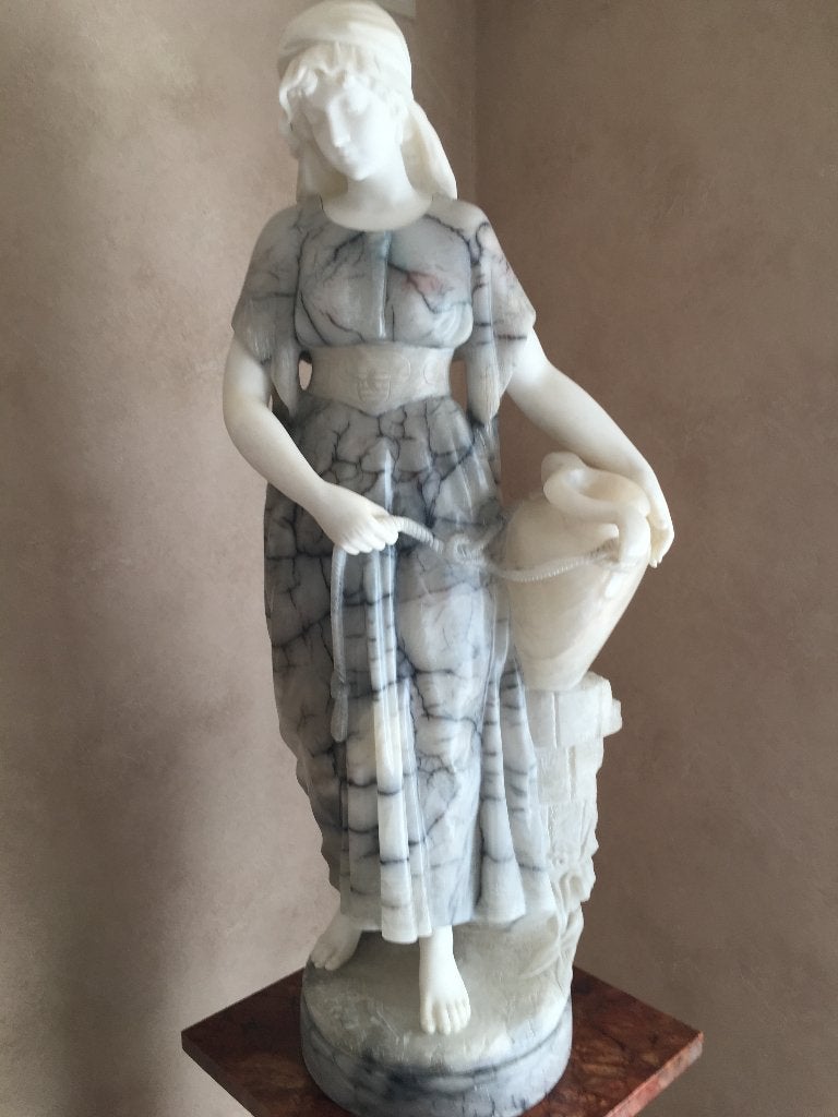 Rebecca de waterdraagster, Ophalen