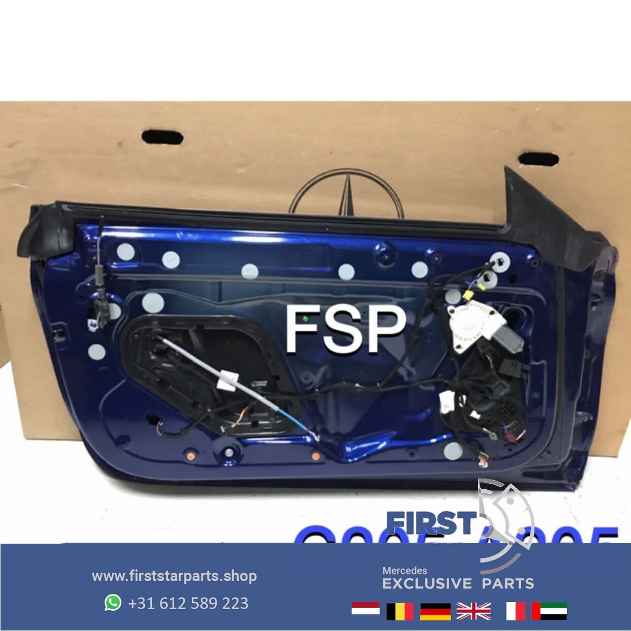W205 C205 A205 COMPLETE DEUR LINKS Mercedes C Klasse COUPÉ C, Gebruikt, -, Deur, Voor