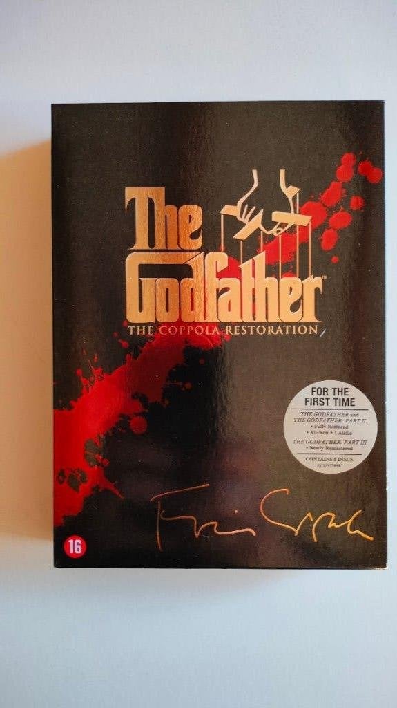 Dvd box, The Godfather, Comprend un boîtier, Action, Enlèvement ou Envoi, Néerlandais