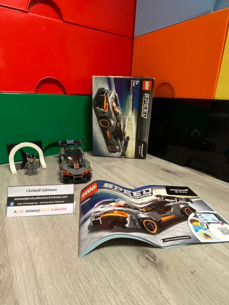 Lego Speed Champions - 75892 - McLaren Senna, Ophalen, Lego, Speed Champions, Zo goed als nieuw