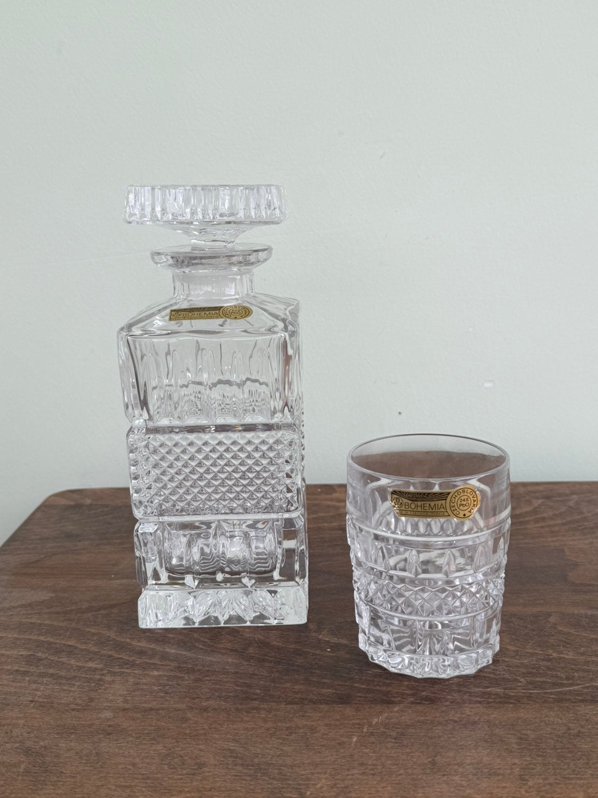 Whisky karaf + 6 glazen, Ophalen