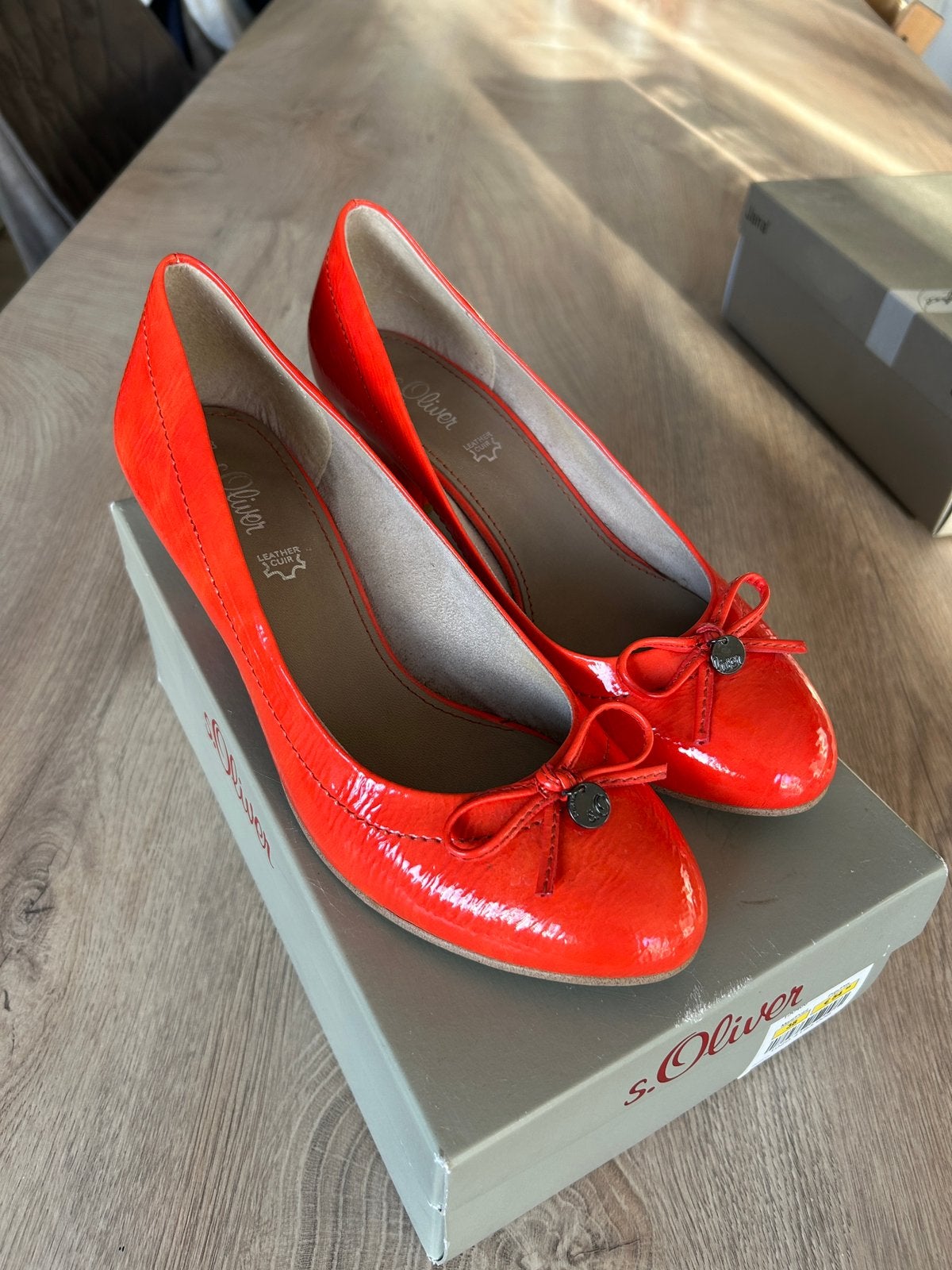 Zomerhakken s.Oliver 38, Ophalen of Verzenden, Zo goed als nieuw, Oranje