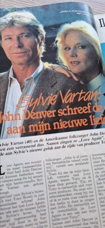 Sylvie vartan 1984 luc appermont pia zadora, Ophalen of Verzenden