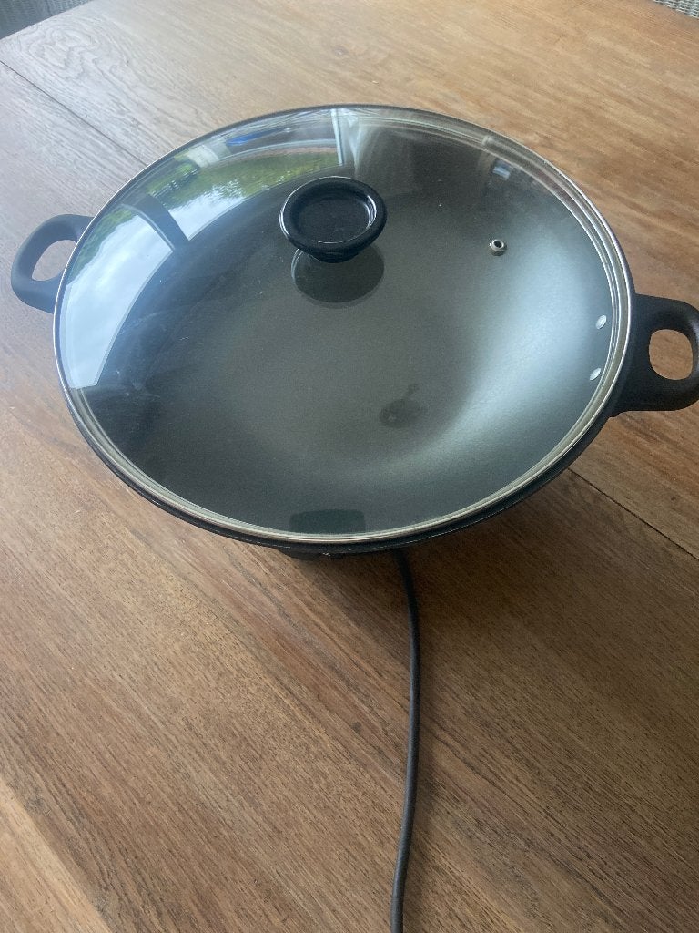 wok elektrisch, Ophalen, Wok