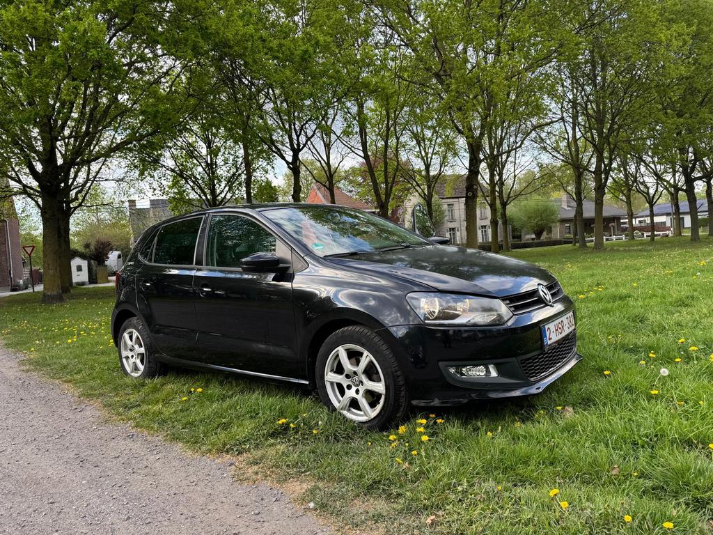 Volkswagen Polo 1.4, Auto's, Euro 5, Stof, Zwart, Zwart