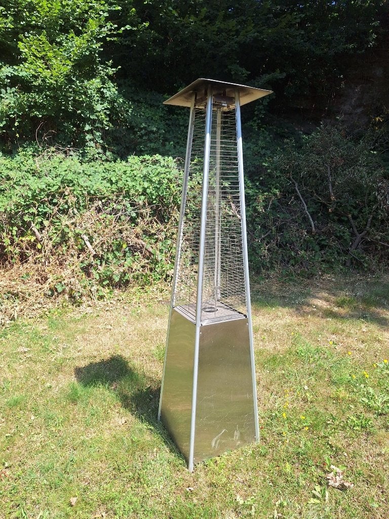 Terrasverwarmer op gas, Jardin & Terrasse, Chauffage de terrasse, Enlèvement, Comme neuf, Gaz, Sol