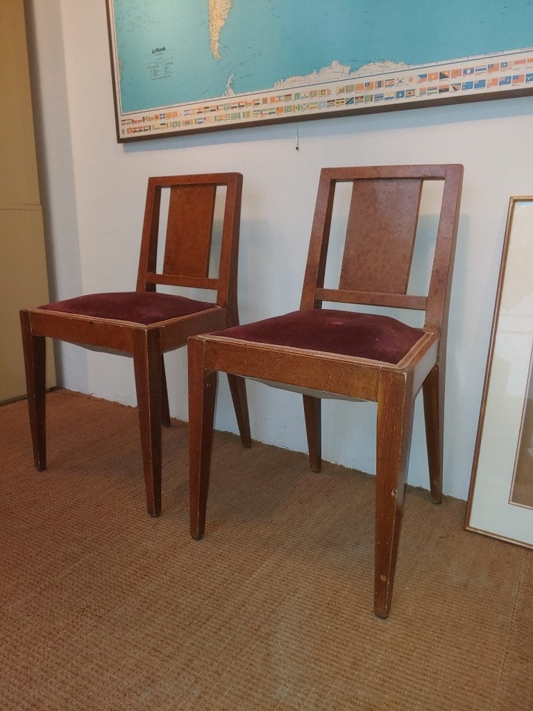 Chaises art déco, Antiquités & Art, Enlèvement