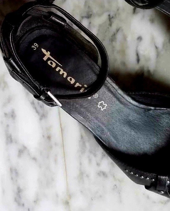 Chaussures en cuir noir Tamaris, escarpins, neuves, Vêtements | Femmes, Chaussures, Escarpins, Noir, Envoi, Neuf