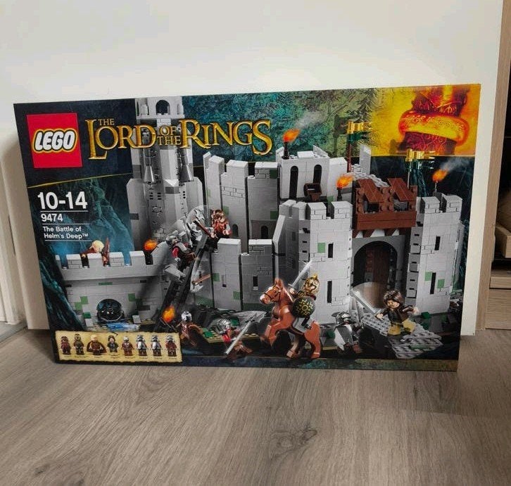 Lego Lord of the rings 9474 Helms Deep NIEUW, Neuf, Lego, Ensemble complet, Pièces supplémentaires incluses