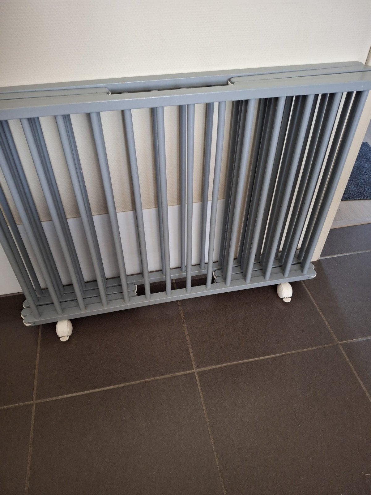 plooibaar park, Kinderen en Baby's, Ophalen, Gebruikt, Vierkant, Wieltjes