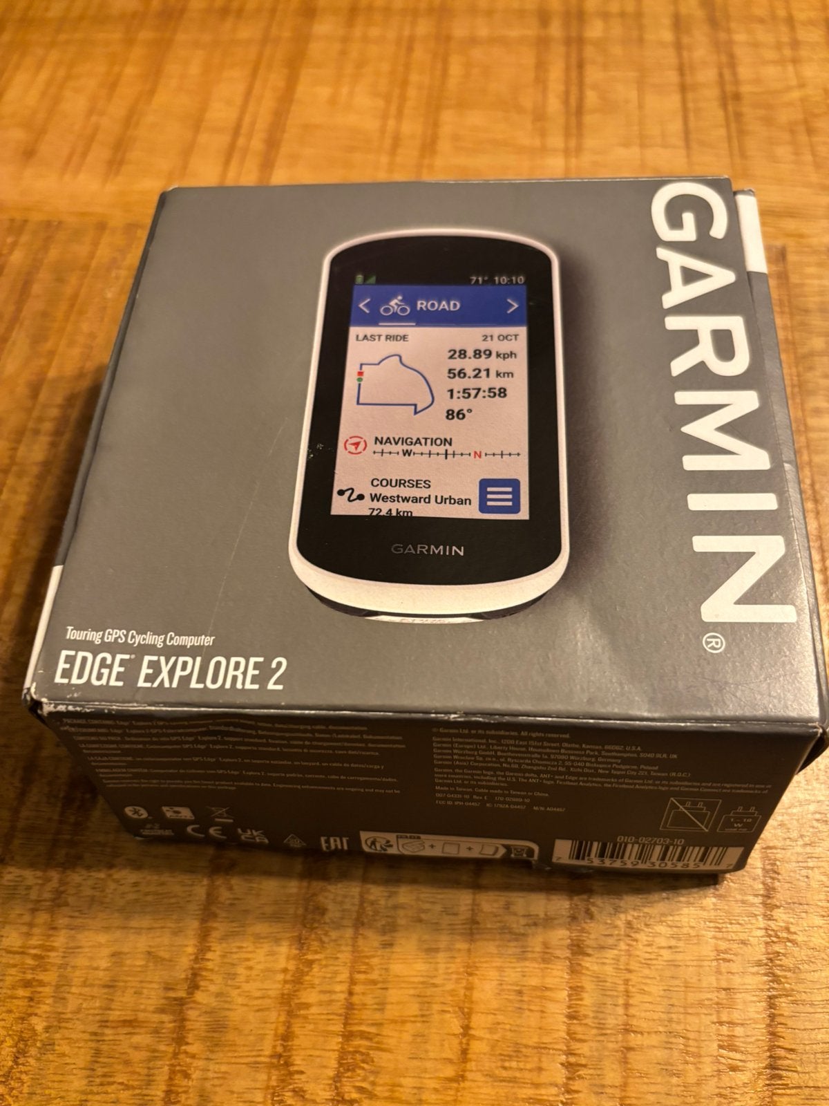 Garmin explor 2, Fietsen en Brommers, Ophalen, Zo goed als nieuw