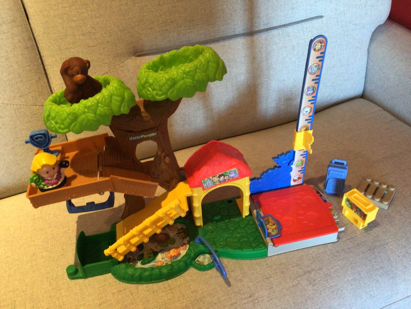 Zoo - Fisher Price Little People, Kinderen en Baby's, Speelgoed | Fisher-Price, Ophalen, Zo goed als nieuw